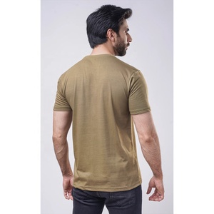 เสื้อยืดคอกลมแขนสั้นพรีเมียมสำหรับผู้ชาย  ชุดสีที่เลือกได้ หลายขนาด เสื้อผ้าลำลองพื้นฐาน พิมพ์โลโก้ ปักลาย - Product Image 3