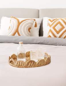 ถาดเสิร์ฟอาหารหวายขอบหยักถาดรองน้ำสำหรับชาวเติร์ก - Product Image 2