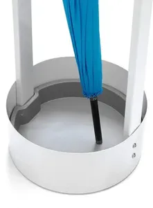 Couleur blanche hôtel intérieur porte-parapluie parapluie étagère de rangement parapluie seau intérieur décoration de la maison ombre royale enduit de poudre - Product Image 4