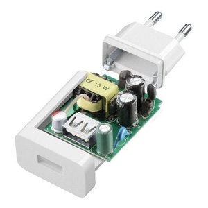 Kit de chargeur rapide adaptatif 15W blanc ACHSMKIT15WMUSBW, câble de transport MicroUSB vers USB Type-A, adaptateurs de charge - Product Image 3