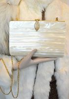 Tas tangan desainer mewah tas tangan Resin cantik dengan dekorasi berlian imitasi bordir ramah lingkungan musim panas harga terbaik