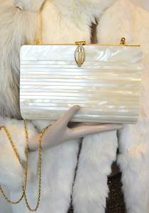 Sac à main de luxe en résine BEAUTY LINKED avec broderie et décorations en strass, sac à main tendance écologique pour l'été, meilleur prix - Product Image 5