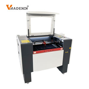 Cortador de CO2 industrial refrigerado por agua de alta eficiencia 80W <span class=keywords><strong>3D</strong></span> Metal papel cuero cristal para DST DXF PLT tipo pórtico Leadshine Max - Product Image 1