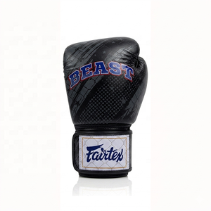 Gants de boxe Fairtex X Beast édition limitée, design de qualité supérieure, fermeture à boucle, gants de MMA durables, cuir véritable - Product Image 6