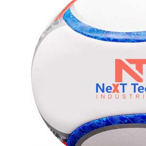 Ballon d'entraînement de football Matériau PU à des fins d'entraînement avec conception personnalisée et logo personnalisé par Next Tech Industries - Product Image 4