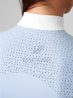 Chemise d'équitation pour femmes coupe ajustée professionnelle séchage rapide haut équestre léger pour l'équitation anglaise et le saut d'obstacles