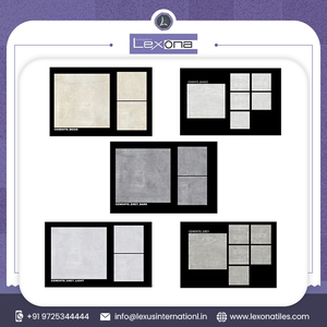 Carreau de porcelaine de pierre frittée de bâtiment de bureau à domicile de salon de luxe 60X60cm carrelage de sol en céramique émaillée polie - Product Image 6