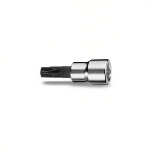 Chrome-Plated 3/8\" Female Square Drive <b>Screwdriver</b> Sockets with Burnished Inserts for <b>Pentalobe</b> Screws - Product Image 2