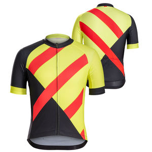Maillot de cyclisme unisexe personnalisé, imprimé, écologique, léger, coupe-vent, respirant, évacuant l'humidité, à séchage rapide - Product Image 1