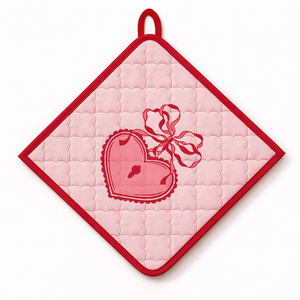 Heat-Resistant Cotton Linen <b>Pot</b> <b>Holder</b> Soft Quick Dry Printed Lace Design <b>Pot</b> <b>Holder</b> Set for Cooking and Baking - Product Image 6