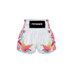 Design personnalisé de qualité supérieure Short de Muay Thaï grande taille Short de boxe de gymnastique MMA de haute qualité avec logo personnalisé pour hommes - Product Image 1