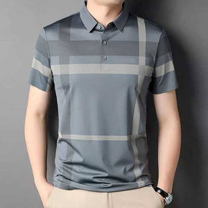 Camiseta de polo de algodón de calidad premium-Camiseta de manga corta con cuello de cuello informal cómoda para hombres y mujeres - Product Image 6