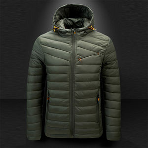 Ropa de hombre OEM 2024 de la mejor calidad, chaqueta acolchada, paquete cálido de invierno, chaqueta hinchada 2024 personalizada de alta calidad - Product Image 3