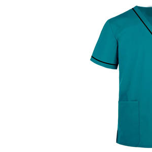 Scrubs pour infirmières hospitalières de qualité supérieure en polyester tricoté disponible dans toutes les couleurs et tailles faciles à porter en gros - Product Image 3