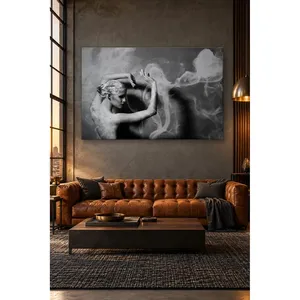Fida Woman Dancing in Smoke Impression sur toile - Product Image 2