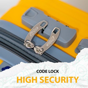 High Quality Traveling Luggage 8 Available Colors Abs 221 Luxury <b>Suitcase</b> Normal <b>Lock</b> <b>Suitcase</b> for Travel Hung Phat Manufacturer - Product Image 3