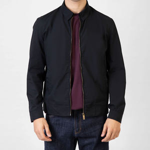 Chaqueta Cortavientos Bomber con Cremallera, Transpirable, para Exteriores, con Forro Acolchado, Diseño de Parches Frontales, Ligera, Estilo Urbano, Otoño - Product Image 1