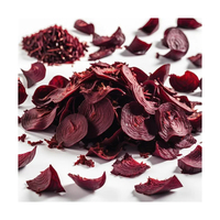 Herbojit International – Flocons de betterave déshydratés coupés, qualité supérieure, directement de l'usine, naturels, en vrac, pour la cuisine, 24