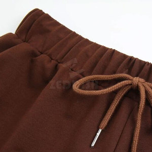 Top Selling High Waist Women Shorts Breathable Cotton Ruffles <b>Drawstring</b> Closure Customizable Casual Wear Hot Arrival - Product Image 3