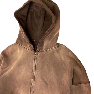 Ensemble de survêtement en molleton de haute qualité avec logo personnalisé, streetwear, vêtements de sport élégants et tendance - Product Image 6