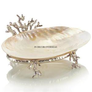 Bol en métal de qualité supérieure de concepteur unique de fantaisie d'art créatif moderne pour des fournitures de table de salle à manger de mariage et de villa - Product Image 1