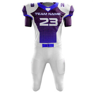 Wholesale Price American Football Uniform Short Sports Wear Comfortable <b>High</b> Quality Moisture-Wicking Breathable Reasonable - Product Image 3