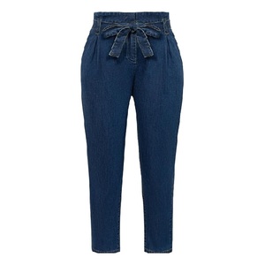 Salopette longue en denim de meilleure qualité en velours côtelé léger pour femmes Design plat Poche à fermeture éclair Logo Design personnalisé Bangladesh - Product Image 5