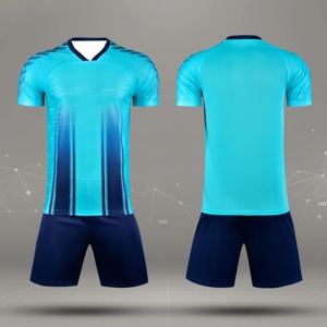 Maillot de football Ensemble Séchage Rapide Respirant 2 Pièces Formation Football Uniforme pour Hommes et Enfants pour Team Club - Product Image 3