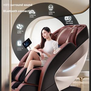 <span class=keywords><strong>Fauteuil</strong></span> de massage pliable de luxe C131 4D Zéro Gravité en cuir PU avec écran tactile LCD AI, portable, d'<span class=keywords><strong>occasion</strong></span>, King Air - Product Image 5