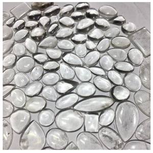 Cristal clair Quartz Cabochon pierres précieuses en vrac produit naturel - Product Image 3