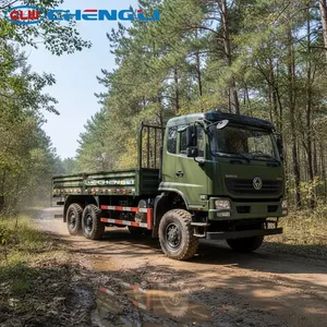รถบรรทุกตงเฟิงเจเนอรัลโลจิสติกส์ AWD 6x6 สำหรับทุกสภาพภูมิประเทศ แบบดรอปไซด์ - Product Image 5