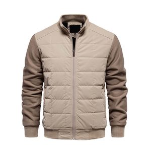 Chaqueta Bomber de Invierno 2025 de Alta Costura con Tela Suave de Poliéster/Algodón para Hombre - Product Image 5
