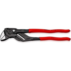 KNIPEX 300mm Pliers Wrench Black Atramentized 68mm <b>Clamping</b> Width Plastic Coated - Product Image 1