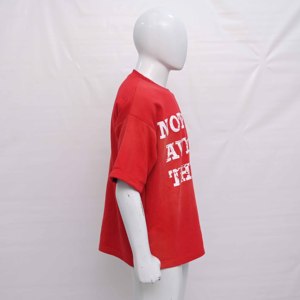 เสื้อยืดคอกลมระบายอากาศสำหรับผู้ชายคอกลมพิมพ์ลายสกรีนสีพื้นระบายอากาศได้แบบเรียบง่ายธุรกิจใหม่ล่าสุด - Product Image 3