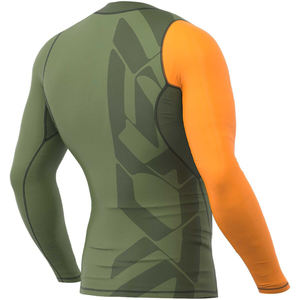 Green Breathable Rashguard Best Design Sports Wear <b>Swimming</b> Rashguard & Training Shirts for Bjj and MMA - Product Image 4