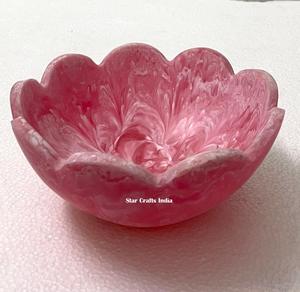 ชามใส่ซุปทำจากยางเรซินของตกแต่งชามผลไม้ชามตกแต่งงานแต่งงานสินค้าอินเดียดีไซน์2025ยอดเยี่ยม - Product Image 1