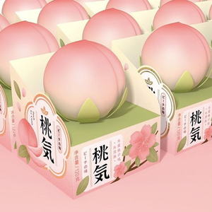 FuMang XiMang Helado de melocotón exótico Sabor Premium con aditivos de sabor especial de azúcar de leche Caja Bolsa Embalaje Gran oferta Especialidad - Product Image 5