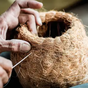 ココナッツ繊維の手作り製品 | 一括輸出