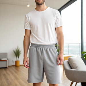 Gimnasio Fitness Ejercicio Streetwear Sweat Shorts Hombres Culturismo Invierno Fleece Shorts Hombres - Product Image 4