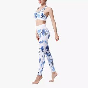 Ensembles de Yoga de Sublimation de nouveau Design pour femmes, soutien-gorge Legging sans couture pour femmes - Product Image 6