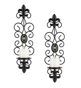 Christmas Vintage Metal Tea Light <b>Holder</b> Large Iron <b>Wall</b> Mounted Heavy Duty Full Customized Handmade Eco-Friendly - Product Image 2