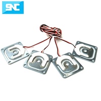 Célula de carga plana tipo puente medio SC134 de 10kg, 30kg, 50kg, 75kg, 100kg, 150kg, Sensor de peso de 50kg con opción HX711