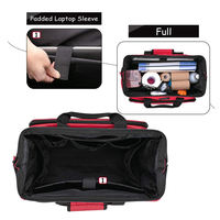 Sac de médecin HAIDYS CONTINENTAL, organiseur médical, pochette rembourrée pour ordinateur portable, sacs d'infirmière tendance, sac de voyage pour hôpital, matériau Oxford, résistant à l'eau