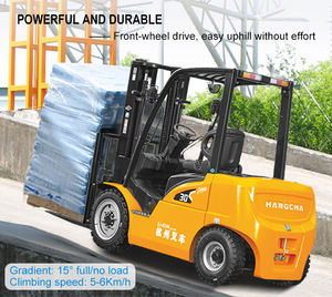 Hangcha รถยกไฟฟ้าขับเคลื่อน4x4 3.5ตันรถยกข้างไฮดรอลิกปรับแต่ง CE อนุมัติ CPD35 - Product Image 4