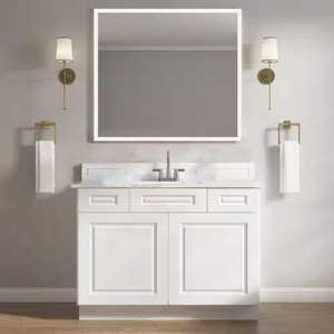 Mueble de Baño de Madera Spring Creek, Gabinetes de Lavabo de Baño de Estilo Moderno - Product Image 5