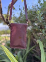 Sac à main de créateur unique pour téléphone, petit format, léger, pour femme, capacité 1-1,9 L, avec gravure artisanale