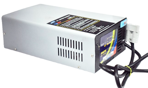 ALIMENTATIONS DE CHARGEUR 18 AMPR GRIS CORPS EV POUR VÉHICULES AU LITHIUM AU PLOMB 48V - Product Image 2