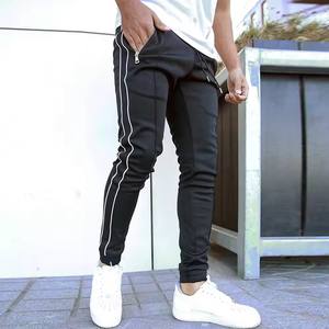 กางเกงวิ่งผ้าฟลีซสำหรับผู้ชายกางเกงวิ่งลายทางกางเกงวอร์มผ้าฝ้ายสำหรับใส่ไปยิมฟิตเนสกางเกงกีฬา20224 - Product Image 4