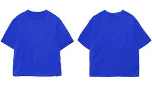 Camiseta de manga corta de algodón pesado de 230G para hombre, Camiseta holgada de algodón puro de Color sólido para hombre, camiseta de moda para hombre, Tops, ropa - Product Image 2