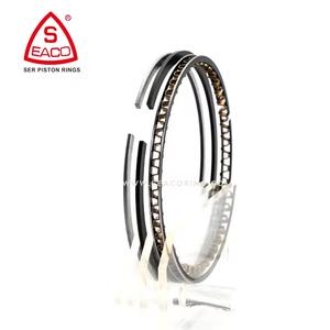 Pièces de rechange automobiles NP960 93742293 Anneau de piston en acier du moteur pour Daewoo - Product Image 1